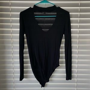 Kendall & Kylie black bodysuit